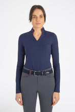 Load image into Gallery viewer, Ladies long sleeve polo mod. WENDY