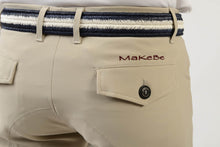 Load image into Gallery viewer, Men breeches | equestrian | man riding breeches | clothing | grip | model RALPH | Makebe | made in Italy | comfort of movement | gel grip | technical materials | beige |