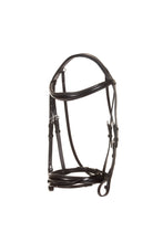 Load image into Gallery viewer, leather bridle | anatomical headpiece | convex noseband | Makebe | Stable line