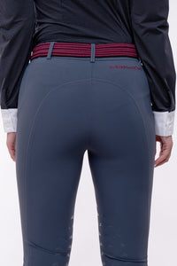 Ladies riding jump breeches mod. PENELOPE (middle waist + LATERAL ZIP)