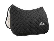 Load image into Gallery viewer, Dressage wadded saddle pad with Makebe logo