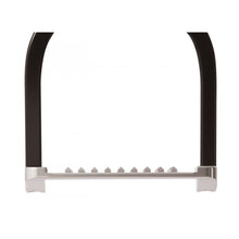 Laden Sie das Bild in den Galerie-Viewer, Jump stirrup | wave shape | Makebe | Technical | equestrian | riding | aluminum | inclined bench | easy to clean | innovative grip | Made in Italy | many colors | comfortable | comfort | anodic oxidation | black