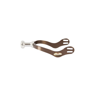 Spur buffer | final interchangeable kit | final interchangeable | spur | technical Makebe | equestrian | riding | horse | combinations of terminals | terminals | brown | chocolate |