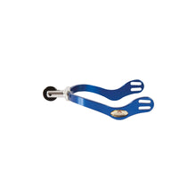 Load image into Gallery viewer, Spur with tooth rowel interchangeable kit | final interchangeable kit | final interchangeable | spur | technical | Makebe | equestrian | riding | horse | combinations of terminals | terminals | Lightweight | Durable | Ergonomic | blue |