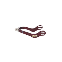 Load image into Gallery viewer, Spur with tooth rowel interchangeable kit | final interchangeable kit | final interchangeable | spur | technical | Makebe | equestrian | riding | horse | combinations of terminals | terminals | Lightweight | Durable | Ergonomic | bordeaux |