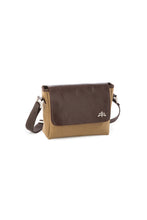 Laden Sie das Bild in den Galerie-Viewer, Makebe Cotton and Leather Crossbody bag mod. JASZ