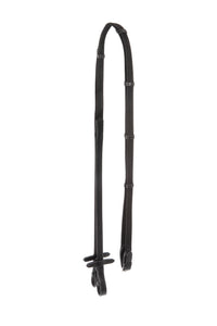 REINS WITH STOPPERS MADE OUT OF LEATHER AND TEXTILE