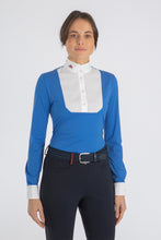 Load image into Gallery viewer, Ladies long sleeve polo shirt mod. JOLIE