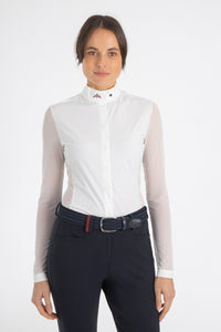 Ladies sirt mod. Reneè with breathable insert