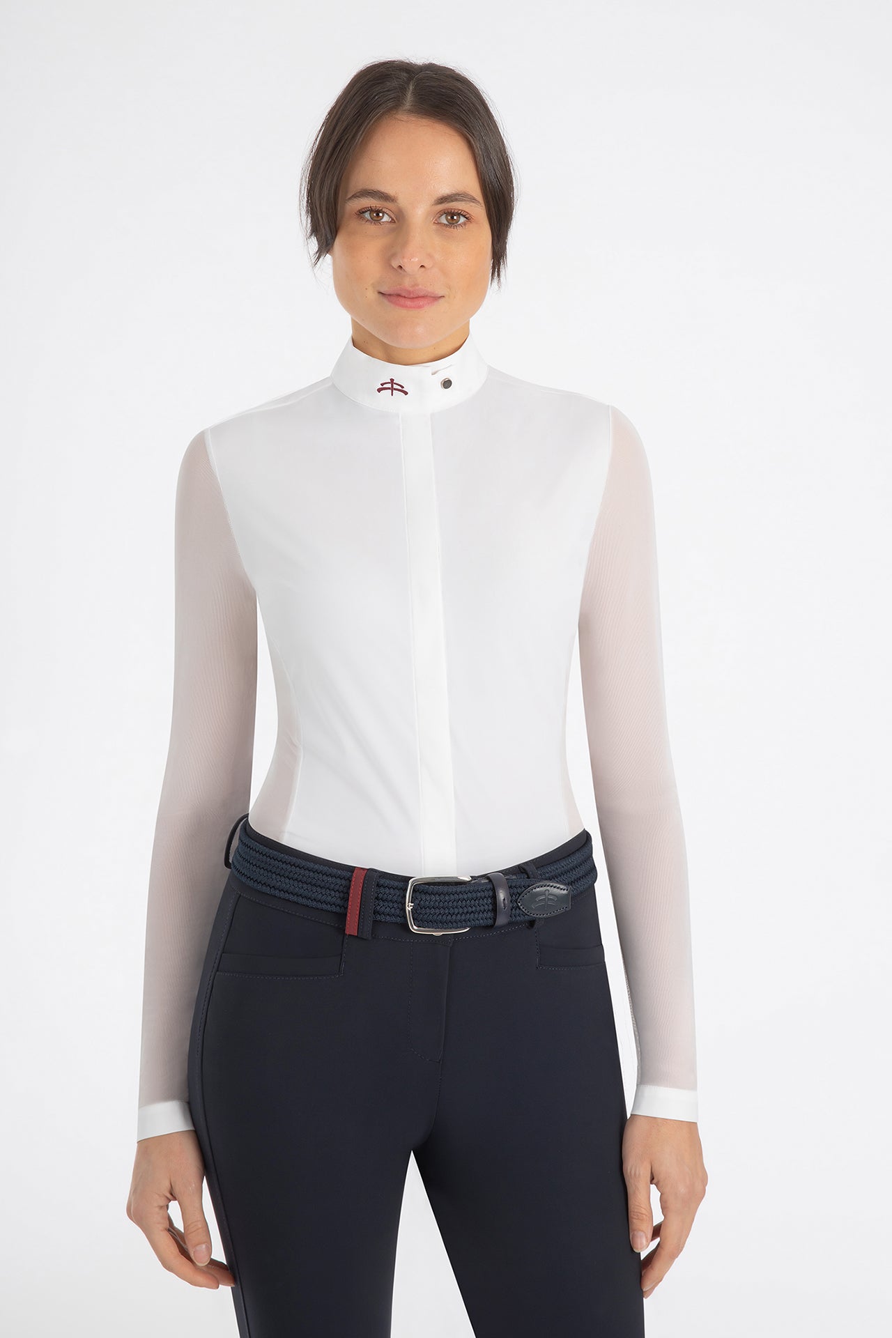 Ladies sirt mod. Reneè with breathable insert