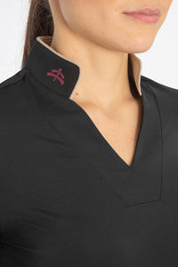 Ladies long sleeve polo mod. WENDY