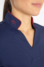 Load image into Gallery viewer, Ladies long sleeve polo mod. WENDY