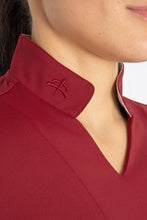 Load image into Gallery viewer, Ladies long sleeve polo mod. WENDY