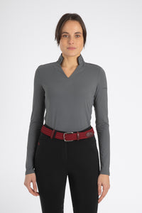 Ladies long sleeve polo mod. WENDY