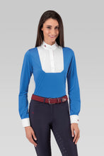 Load image into Gallery viewer, Ladies long sleeve polo shirt mod. JOLIE