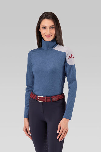 Rollkragen Reitshirt CELINE - Second Skin