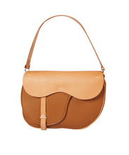 Laden Sie das Bild in den Galerie-Viewer, Leather bag | Made in Italy | leather accessories | light brown leather bag 