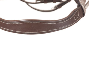 Bridle | leather | sleek anatomical headpiece | convex noseband 