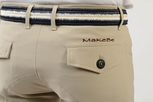 Men breeches | equestrian | man riding breeches | clothing | grip | model RALPH | Makebe | made in Italy | comfort of movement | gel grip | technical materials | beige |