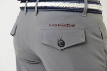 Load image into Gallery viewer, Men breeches | equestrian | man riding breeches | clothing | grip | model RALPH | Makebe | made in Italy | comfort of movement | gel grip | technical materials | grey |