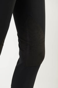 Ladies breeches | lady breeches | equestrian | riding breeches | clothing | alcantara grip | model AUDREY | Makebe | made in Italy | comfort of movement | grip | technical materials | black |