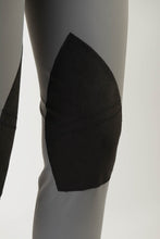 Load image into Gallery viewer, Ladies breeches | lady breeches | equestrian | riding breeches | clothing | alcantara grip | model AUDREY | Makebe | made in Italy | comfort of movement | grip | technical materials | grey |