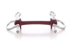 Load image into Gallery viewer, Half Cheek | Bit | Limobits | Makebe | stainless steel | aluminum | technical | horse accessories | soft hardness | silver