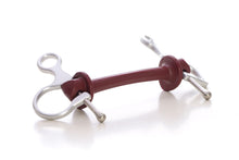 Load image into Gallery viewer, Half Cheek | Bit | Limobits | Makebe | stainless steel | aluminum | technical | horse accessories | soft hardness | silver