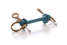 Load image into Gallery viewer, Half Cheek | Bit | Limobits | Makebe | stainless steel | aluminum | technical | horse accessories | medium hardness | bronze