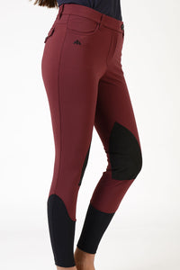 Reithose AUDREY - Alcantara Kniebesatz