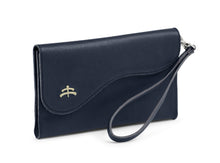 Load image into Gallery viewer, BB leather clutch for wrist and belt