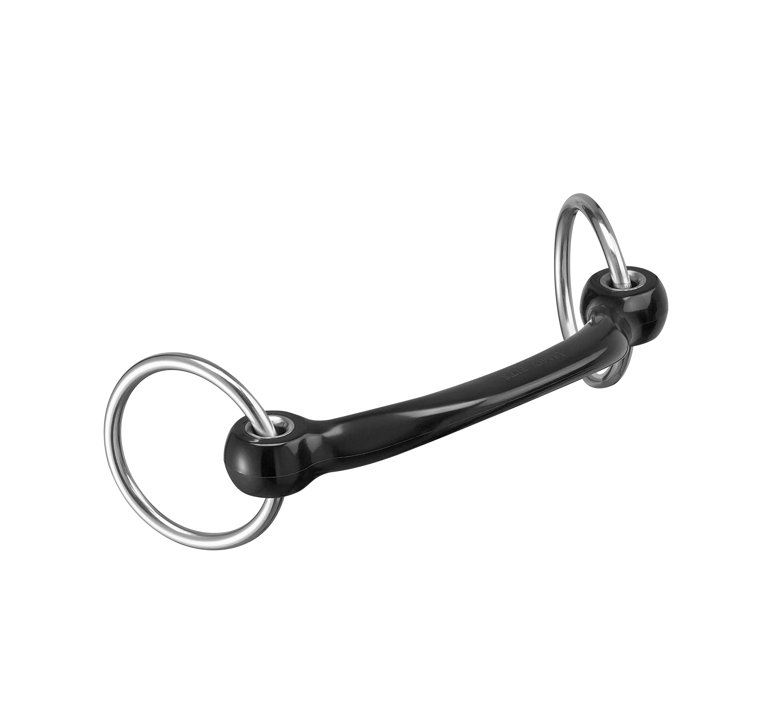 Mors Biseauté à Anneau Lâche AK - Embouchure Argent Allemand Double Brisure 16mm, Tailles 4.75" à 5.75"