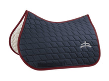Load image into Gallery viewer, Jump carded saddle pad with Makebe logo