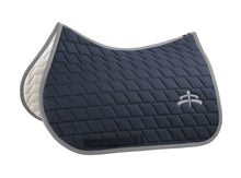 Load image into Gallery viewer, Jump carded saddle pad with Makebe logo