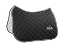 Load image into Gallery viewer, Dressage wadded saddle pad with Makebe logo