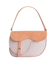 Laden Sie das Bild in den Galerie-Viewer, Leather bag | Made in Italy | leather accessories | pink leather bag 