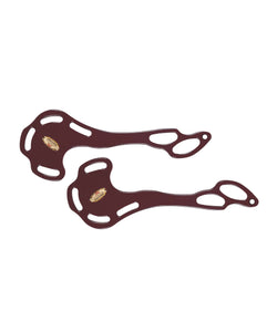 Long hackamore | Wave shape | adjustable | Makebe | riding accessories | horse accessories | riding | aluminum | many colors | anodic oxidation | light weight | adjustable | durability | gloss | exclusive | bordeaux |