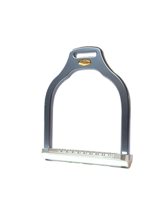 Jump stirrup | wave shape | Makebe | Technical | equestrian | riding | aluminum | inclined bench | easy to clean | innovative grip | Made in Italy | many colors | comfortable | comfort | anodic oxidation | titanium