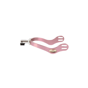 Spur with hammer head final interchangeable kit | final interchangeable kit | final interchangeable | spur | technical | Makebe | equestrian | riding | horse | combinations of terminals | terminals | Lightweight | Durable | Ergonomic | pink |