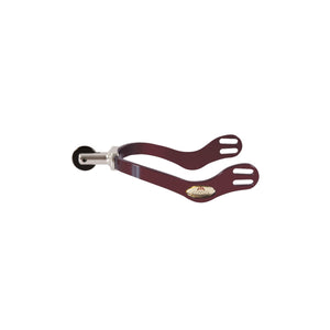 Spur with tooth rowel interchangeable kit | final interchangeable kit | final interchangeable | spur | technical | Makebe | equestrian | riding | horse | combinations of terminals | terminals | Lightweight | Durable | Ergonomic | bordeaux |