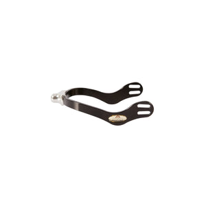 Spur with tooth rowel interchangeable kit | final interchangeable kit | final interchangeable | spur | technical | Makebe | equestrian | riding | horse | combinations of terminals | terminals | Lightweight | Durable | Ergonomic | black |