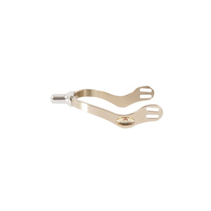 Spur with hammer head final interchangeable kit | final interchangeable kit | final interchangeable | spur | technical | Makebe | equestrian | riding | horse | combinations of terminals | terminals | Lightweight | Durable | Ergonomic | gold | champagne |