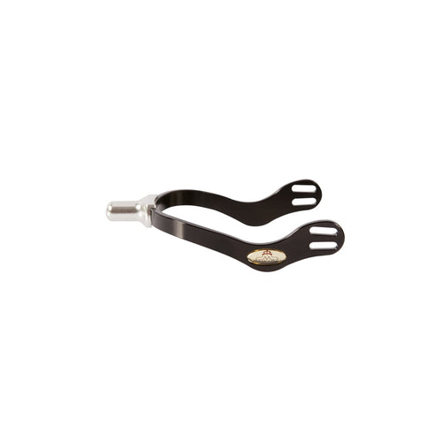 Spur with hammer head final interchangeable kit | final interchangeable kit | final interchangeable | spur | technical | Makebe | equestrian | riding | horse | combinations of terminals | terminals | Lightweight | Durable | Ergonomic | black |